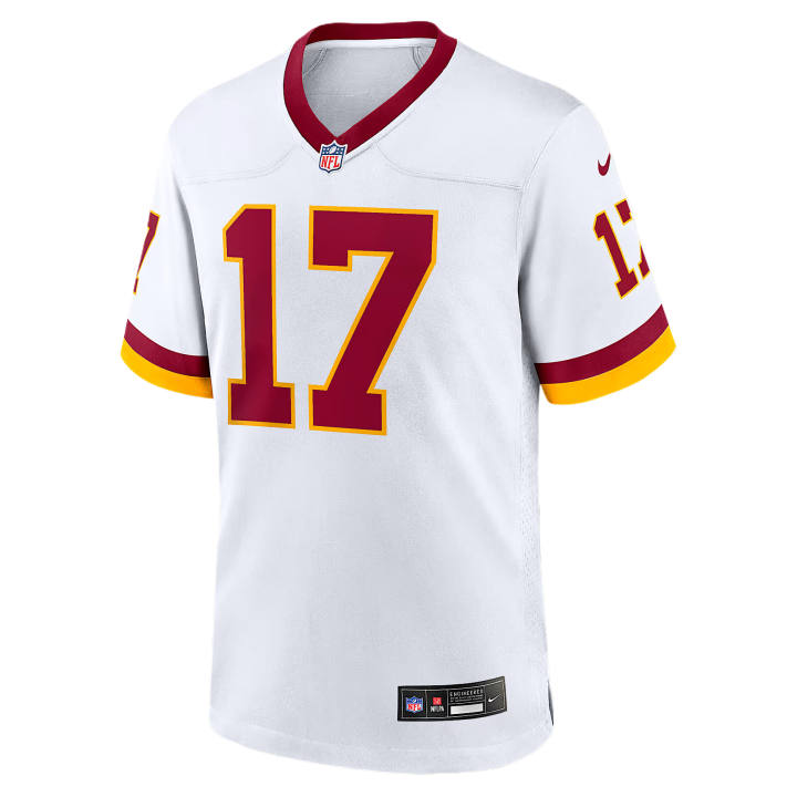 Nike Nike Washington Rugby Jerseys Men's White V Neck Moderate