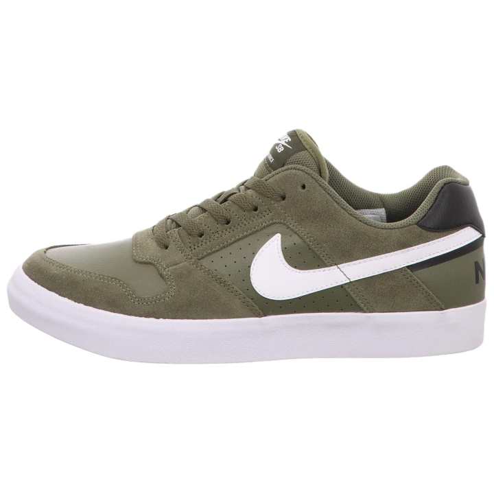 Nike Nike SB Delta Skateboard Shoes Men's Low Top Medium Olive/White Black