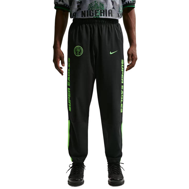 Nike Nike Dri Fit Soccer Bottoms Men's Black/Electric Glow Green Moderate Cuffed Pants
