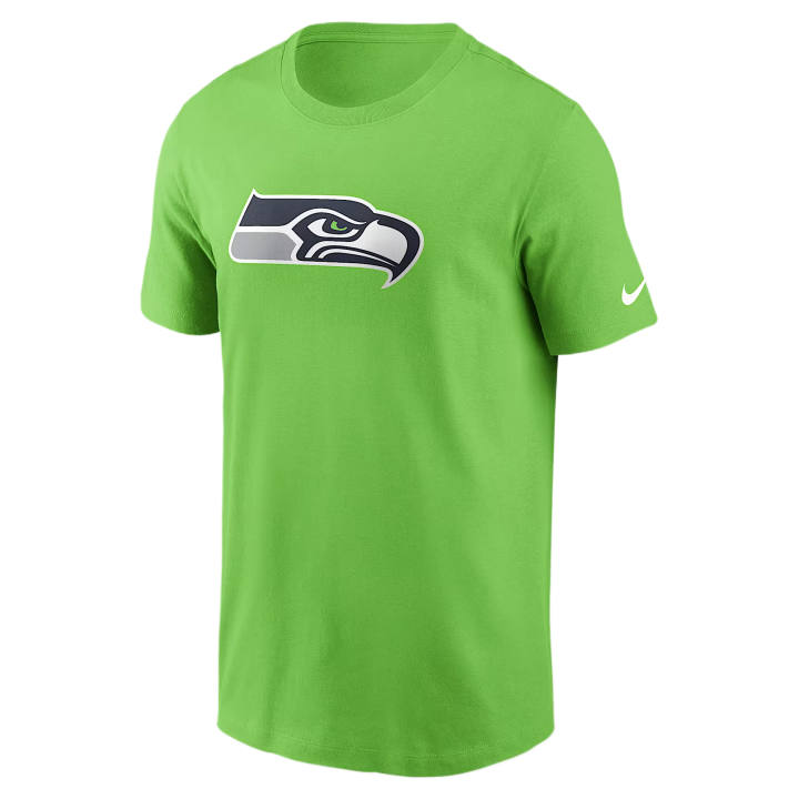 Nike Nike NFL T Shirts Men's Neon Green Crew Neck Moderate