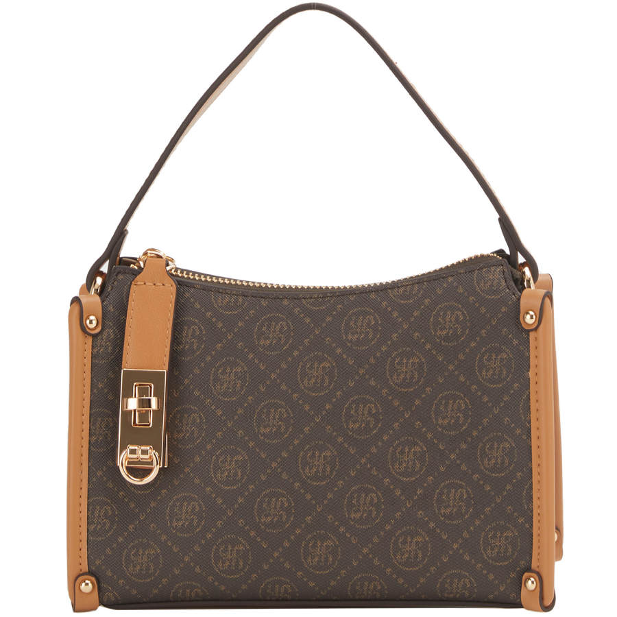 YEARCON YEARCON Synthetic Leather Handbag Women's Coffee