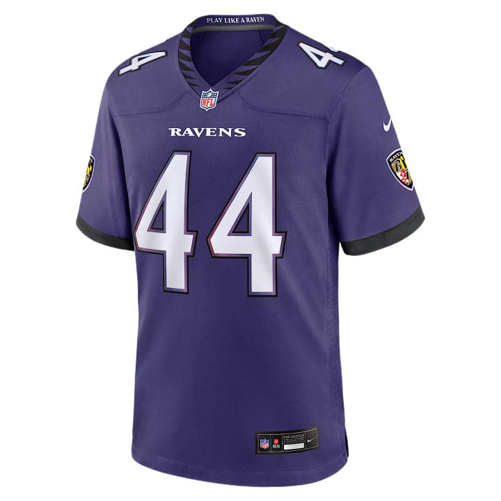 Nike Nike NFL Baseball Jerseys Men's Purple V Neck Moderate