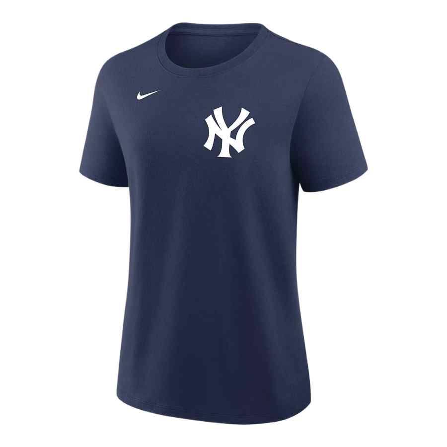 Nike Nike New York Yankees Sportswear Women's Marine Blue Crew Neck Moderate