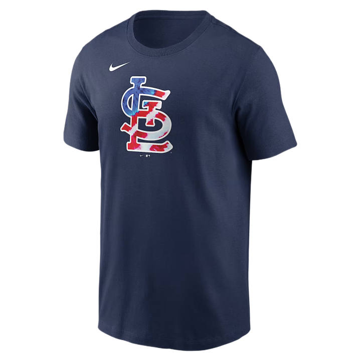 Nike Nike X MLB T Shirts Men's Marine Blue Crew Neck Moderate
