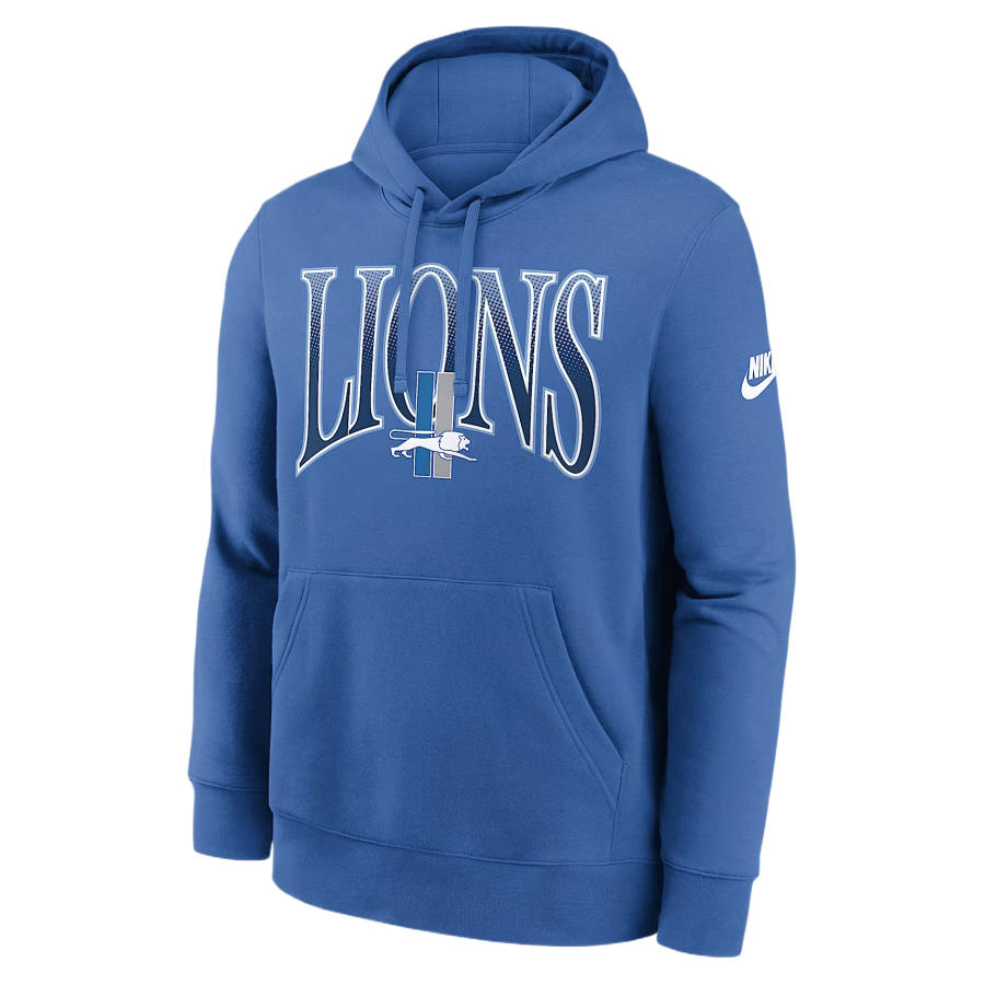 Nike Nike NFL Sweatshirts Men's Battle Blue Hooded Non Detachable Moderate