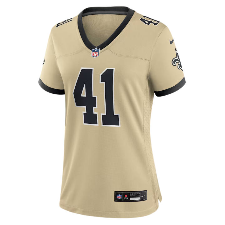 Nike Nike Rugby Jerseys Women's Gold V Neck Moderate
