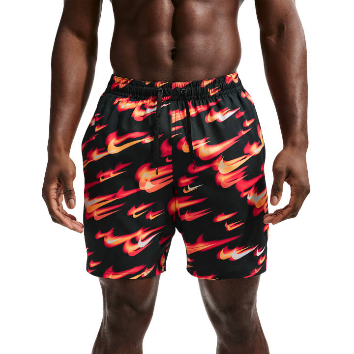 Nike Nike Beach Shorts Men's University Red Moderate Straight Fit Pants