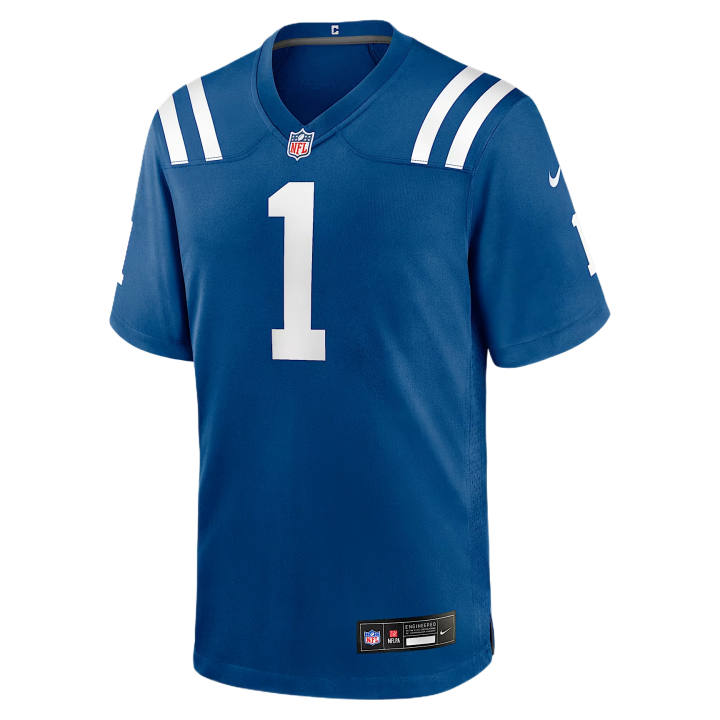 Nike Nike Rugby Jerseys Men's Royal V Neck Moderate