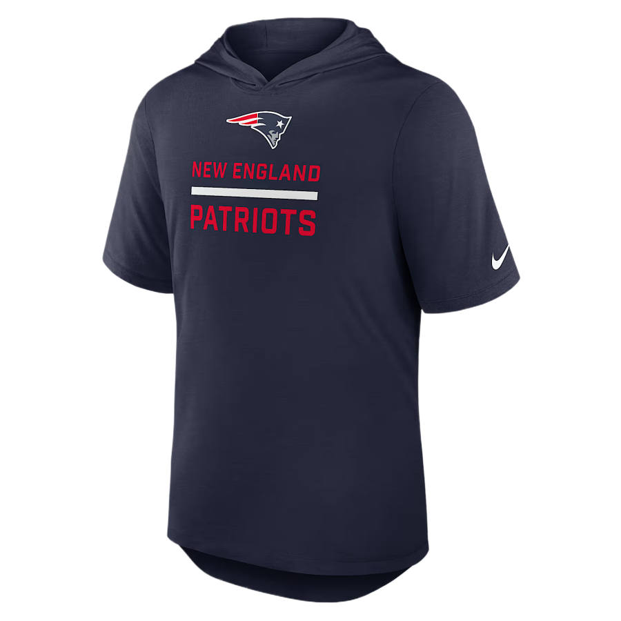 Nike Nike NFL Rugby Jerseys Men's Marine Blue Hooded Non Detachable Moderate