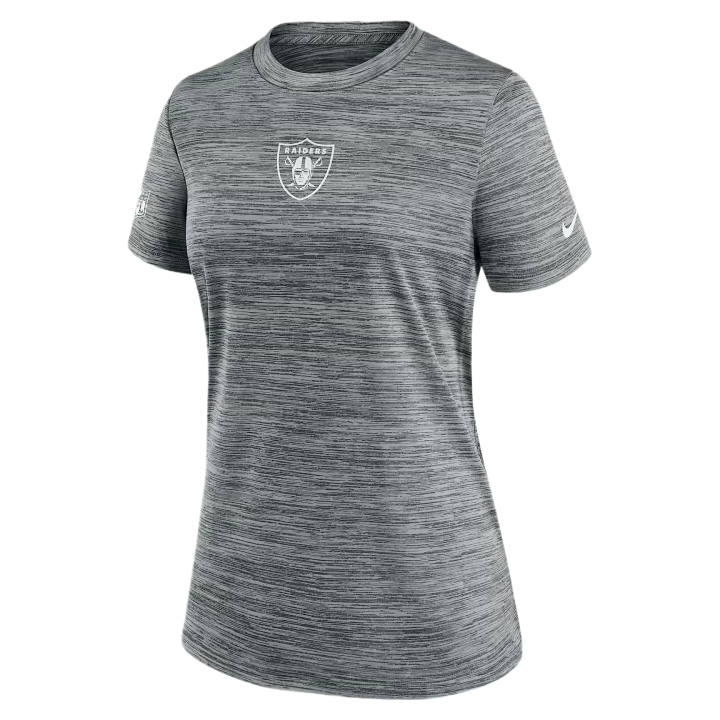Nike Nike T Shirts Women's Gray Heather Crew Neck Moderate