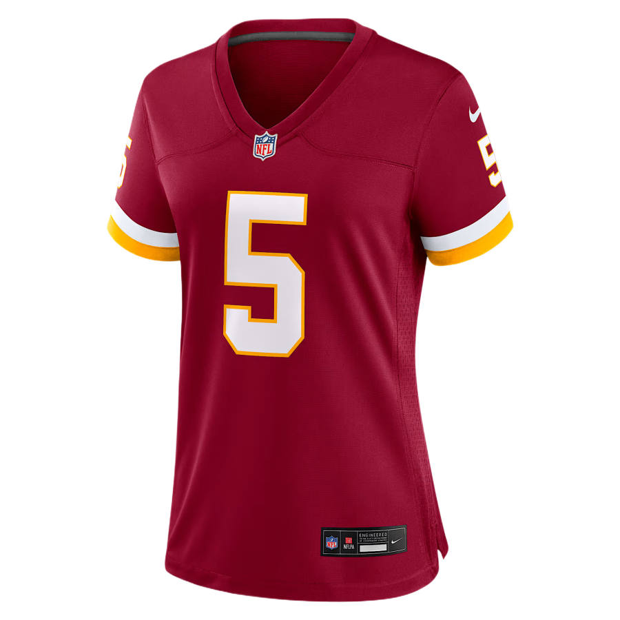 Nike Nike Rugby Jerseys Women's Burgundy Red V Neck Moderate