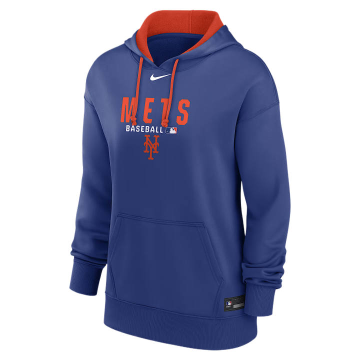 Nike Nike Therma Sweatshirts Women's Cobalt Blue Hooded Non Detachable Moderate