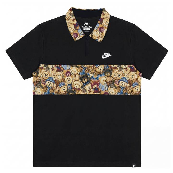 Nike Nike Sportswear Polo Shirts Unisex Black Polo Collar Moderate