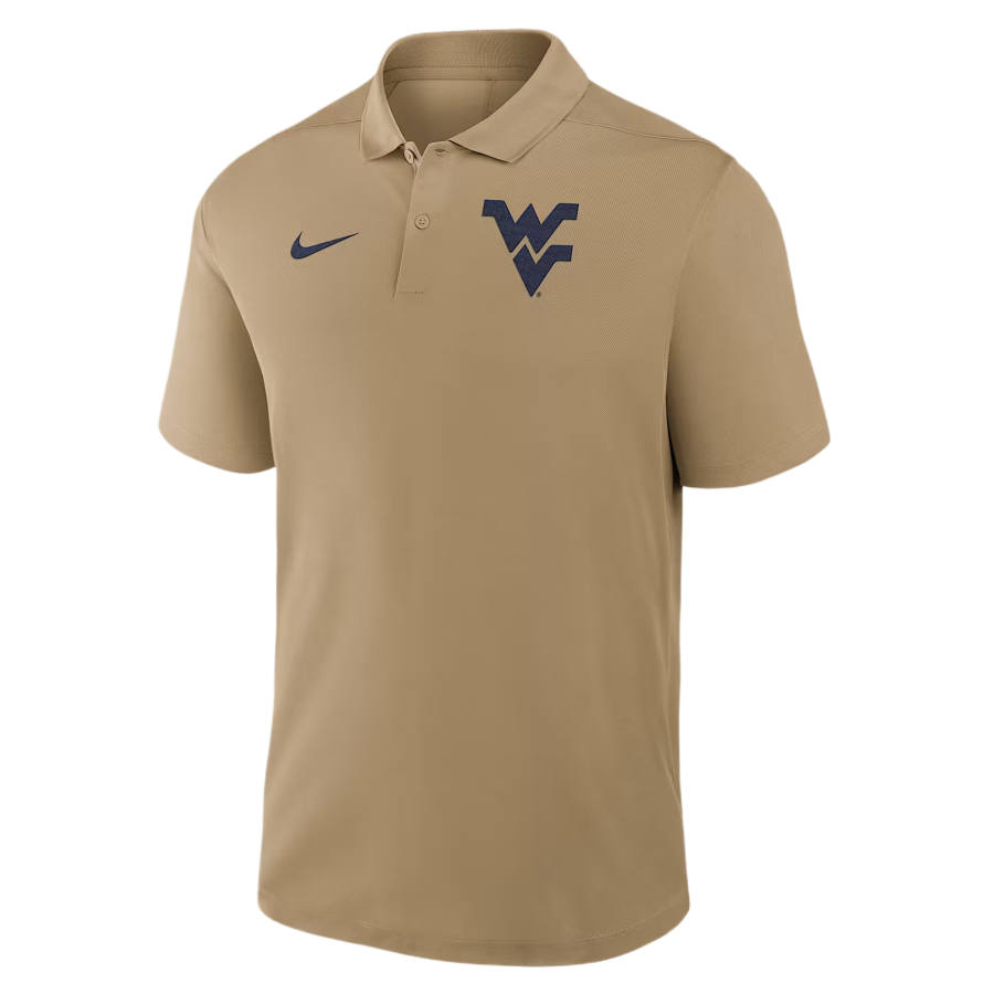 Nike Nike Dri Fit Polo Shirts Men's Tan/Beige Polo Collar Moderate