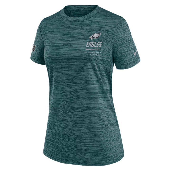 Nike Nike T Shirts Women's Green Crew Neck Moderate