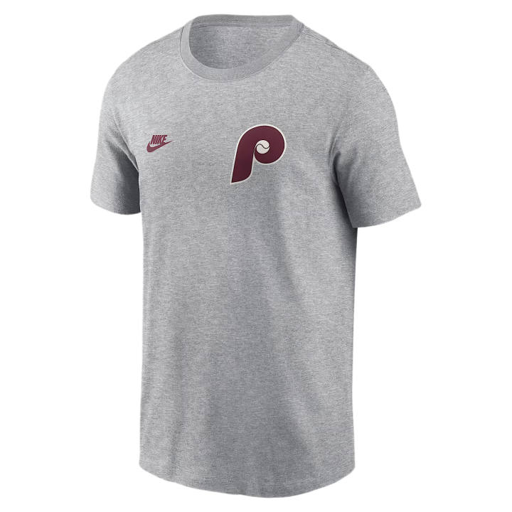 Nike Nike T Shirts Men's Charcoal Gray Heather Crew Neck Moderate