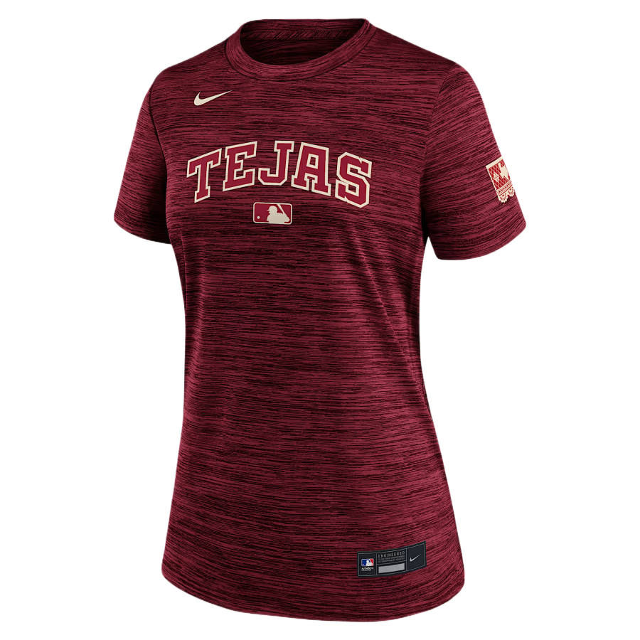Nike Nike Dri Fit Sportswear Women's Red Crew Neck Moderate