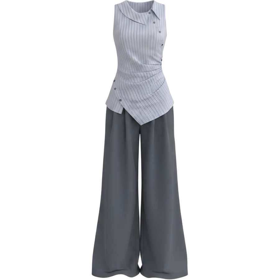 CHARM GLOW CHARM GLOW Casual Suits Women's Lapel Thin