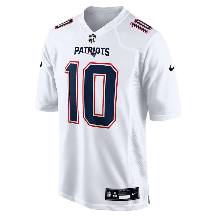 Nike Nike NFL Rugby Jerseys Men's White V Neck Moderate