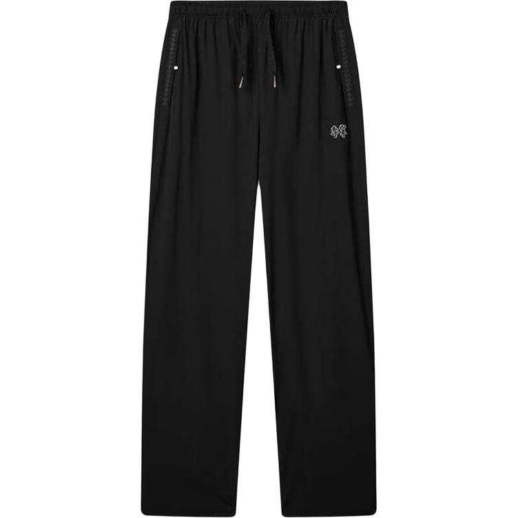 Li-Ning Li Ning Casual Pants Women's Black Moderate Straight Fit Pants