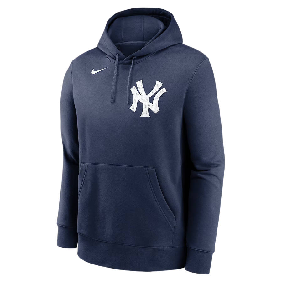 Nike Nike X MLB Sweatshirts Men's Marine Blue Hooded Non Detachable Moderate