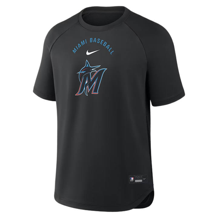 Nike Nike X MLB Dri Fit Baseball Jerseys Men's Black Crew Neck Moderate