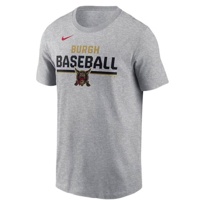 Nike Nike T Shirts Men's Charcoal Gray Heather Crew Neck Moderate