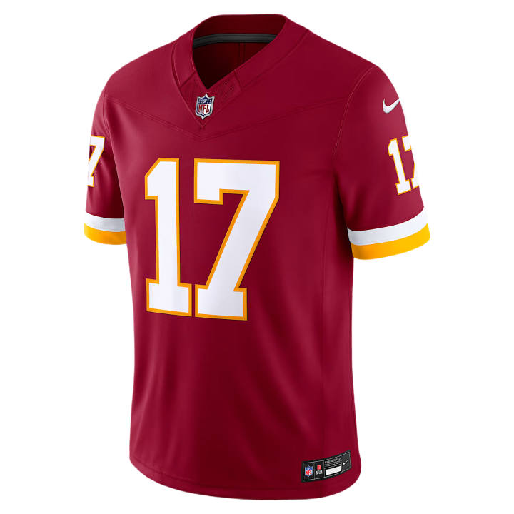 Nike Nike Rugby Jerseys Men's Burgundy Red V Neck Moderate