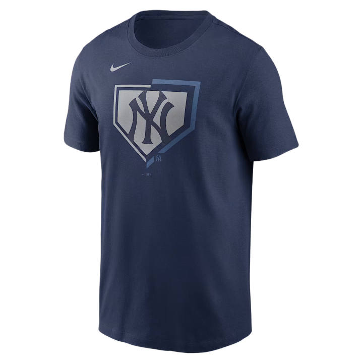 Nike Nike X MLB T Shirts Men's Marine Blue Crew Neck Moderate
