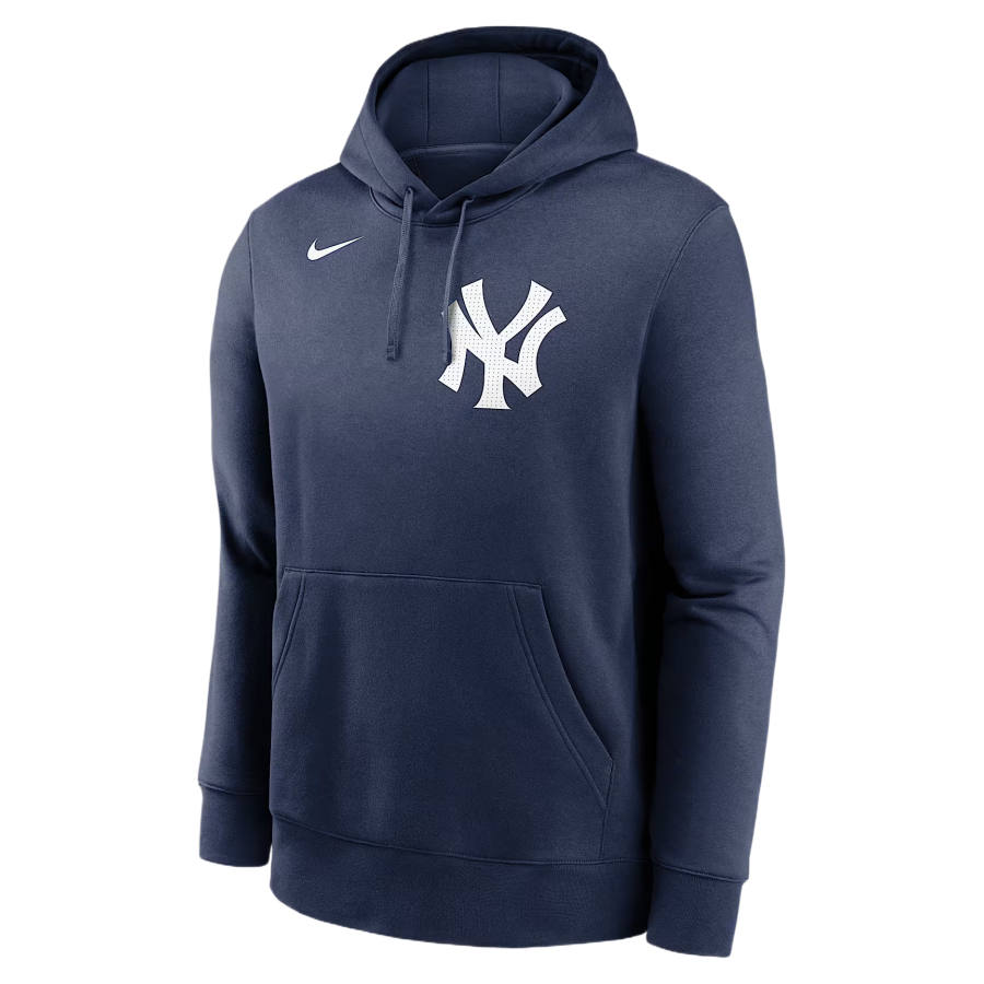 Nike Nike X MLB Sweatshirts Men's Marine Blue Hooded Non Detachable Moderate