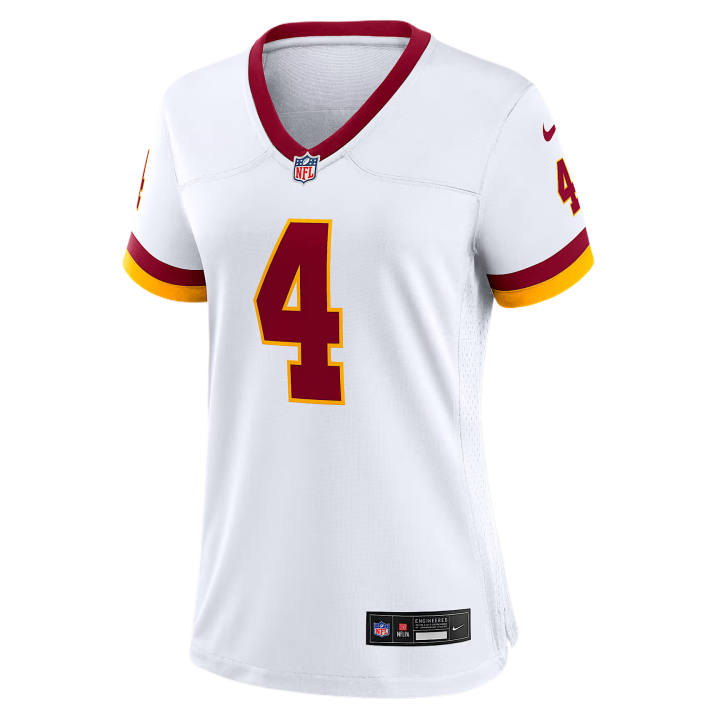 Nike Nike Rugby Jerseys Women's White V Neck Moderate
