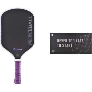 WAKDOP Pickleball Paddles Carbon Fiber Unisex Purple White