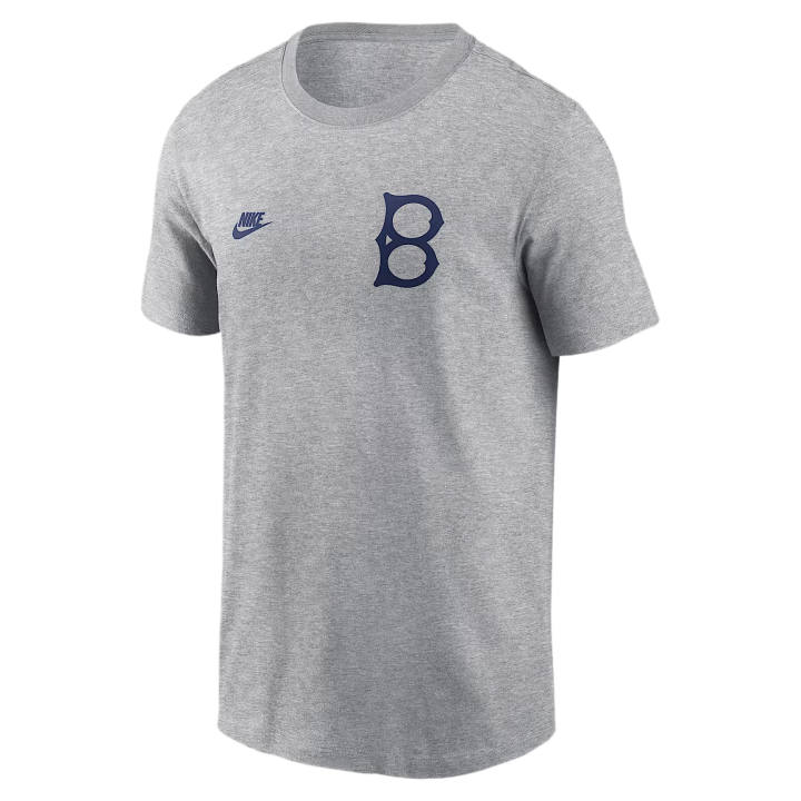 Nike Nike T Shirts Men's Charcoal Gray Heather Crew Neck Moderate