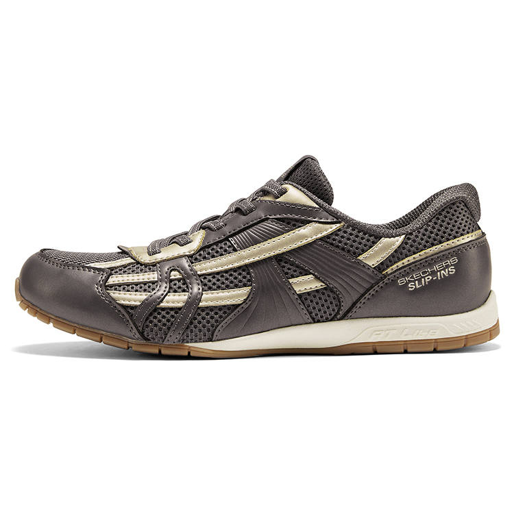 Skechers German Army Trainers Women's Low Top Charcoal Gray
