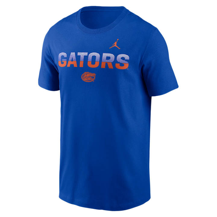Nike Nike College T Shirts Men's Royal Crew Neck