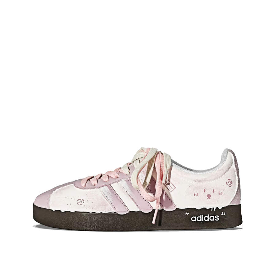 Adidas Adidas VL COURT 2.0 Skateboard Shoes Unisex Low Top White