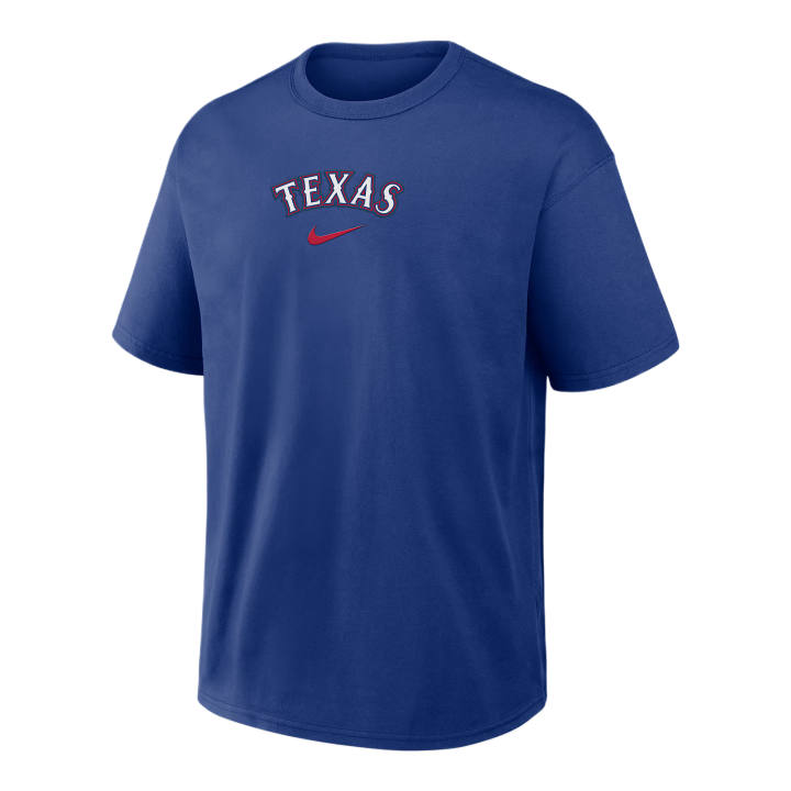Nike Nike X MLB Baseball Jerseys Men's Royal Crew Neck Moderate