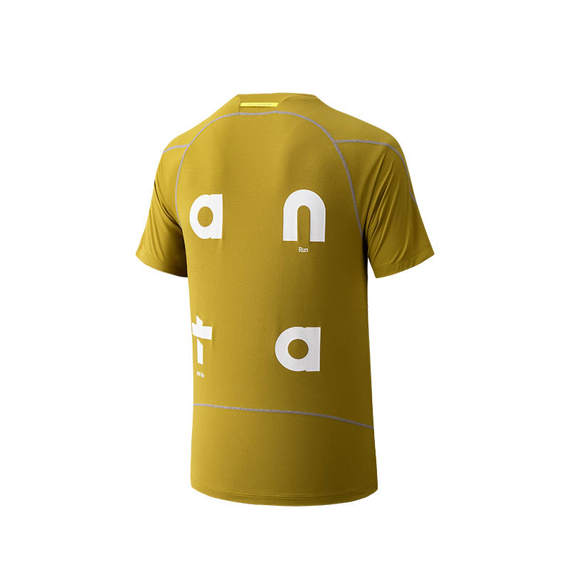 Anta T Shirt Men's Persimmon Green