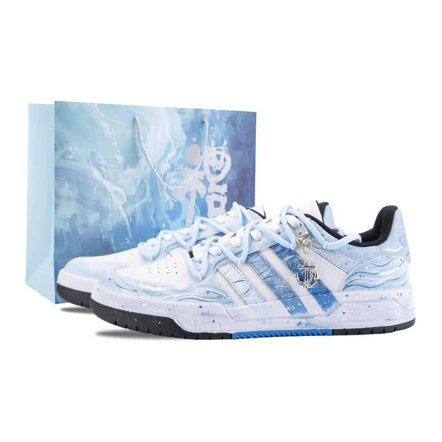 Adidas Adidas Skateboard Shoes Unisex Low Top White/Blue