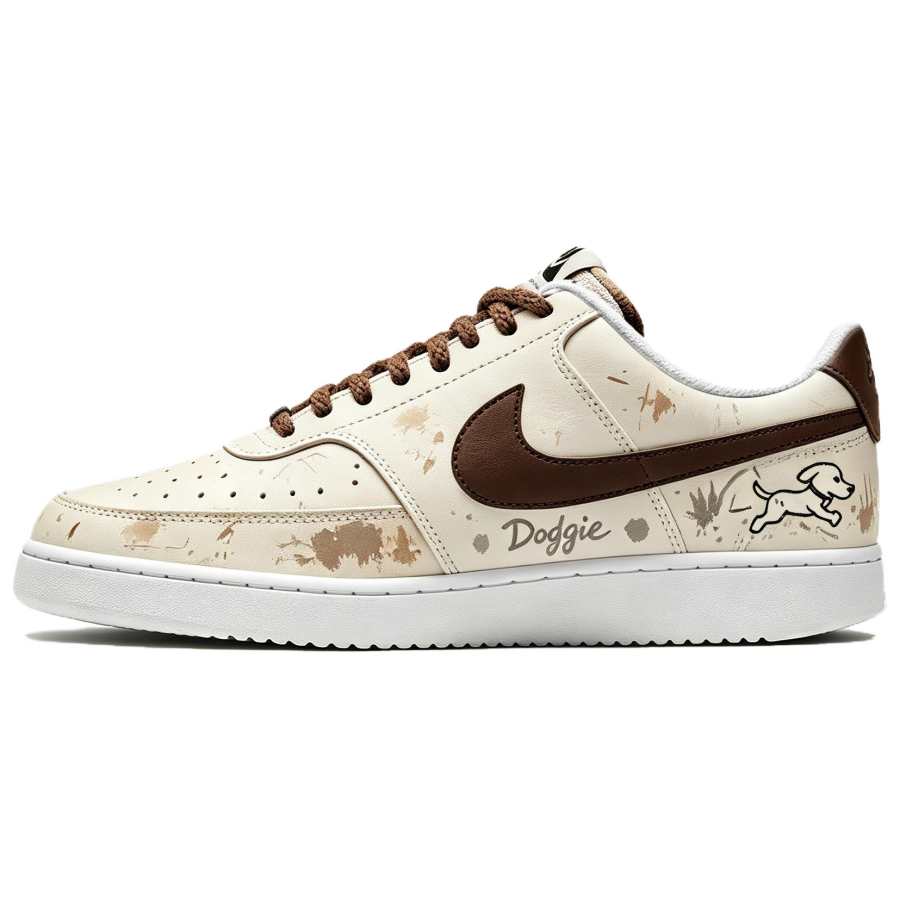 Nike Nike Court Vision 1 Skateboard Shoes Men's Low Top Brown