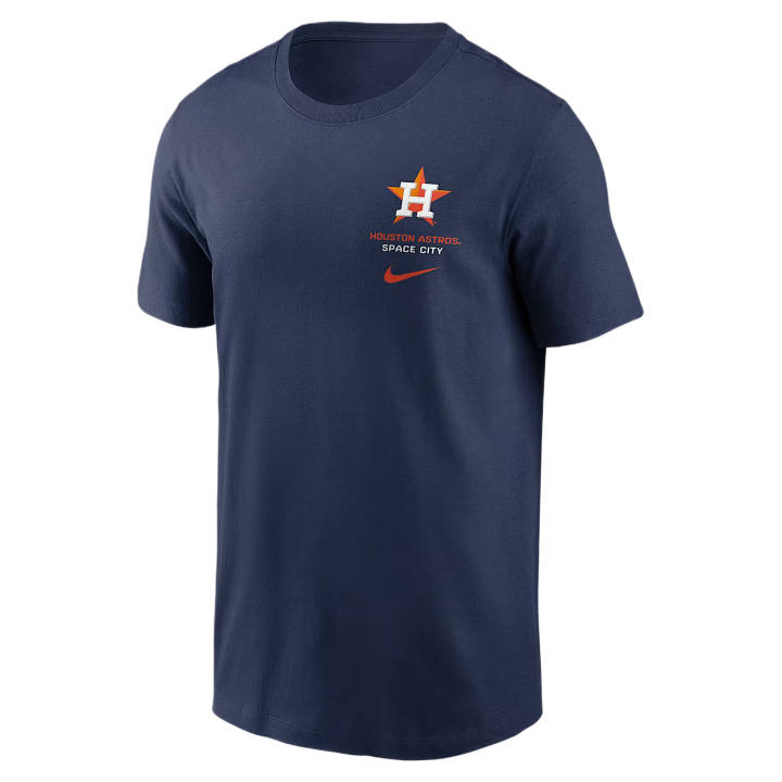Nike Nike X MLB T Shirts Men's Marine Blue Crew Neck Moderate
