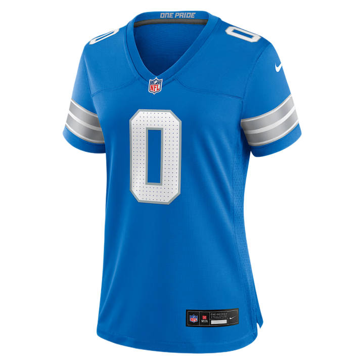 Nike Nike Rugby Jerseys Women's Blue V Neck Moderate