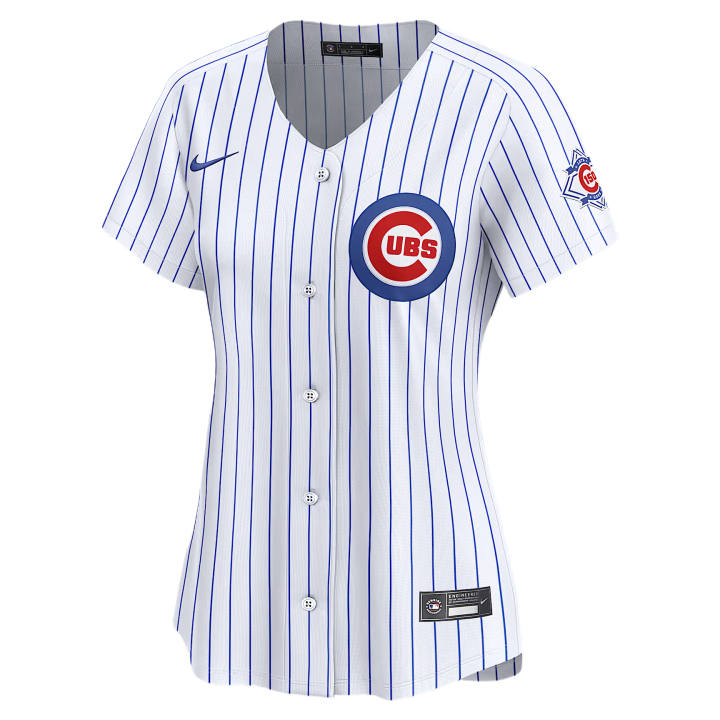 Nike Nike Dri Fit Baseball Jerseys Women's White V Neck Moderate