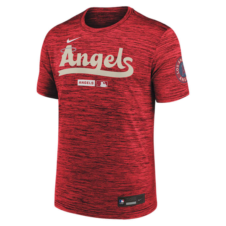 Nike Nike T Shirts Men's Red Crew Neck Moderate