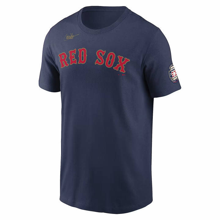 Nike Nike X MLB T Shirts Men's Marine Blue Crew Neck Moderate