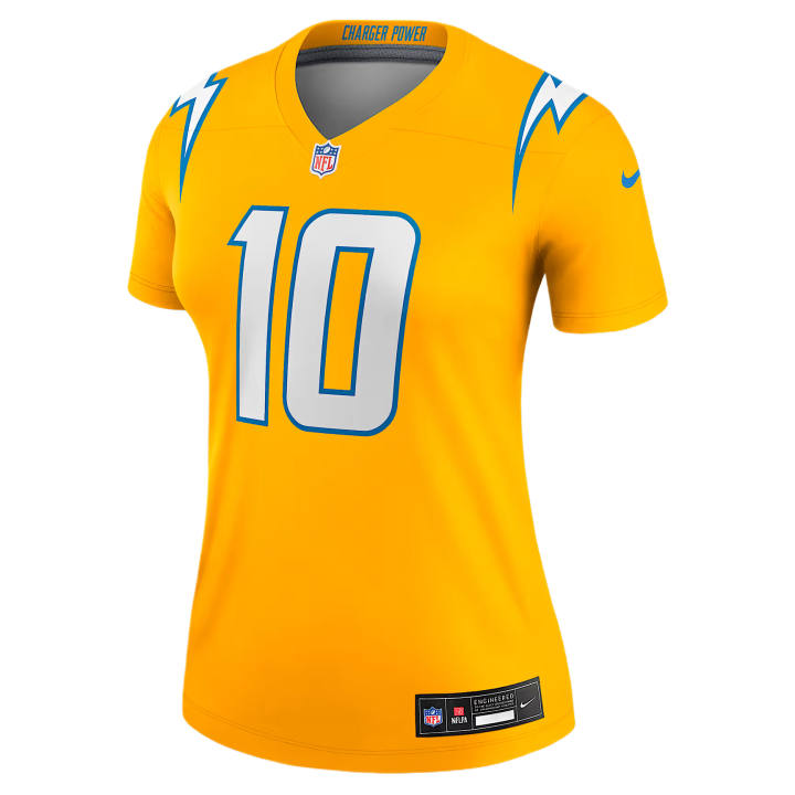 Nike Nike Rugby Jerseys Women's Gold V Neck Moderate