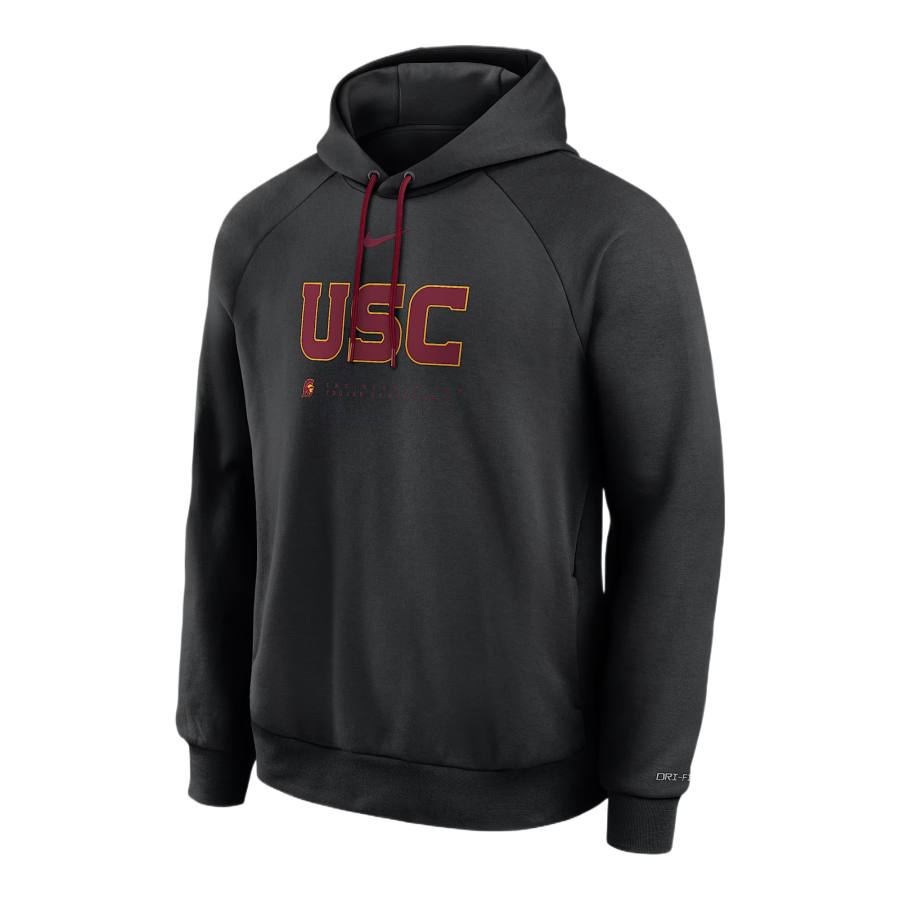 Nike Nike Sweatshirts Men's Black Hooded Non Detachable Moderate Straight Fit
