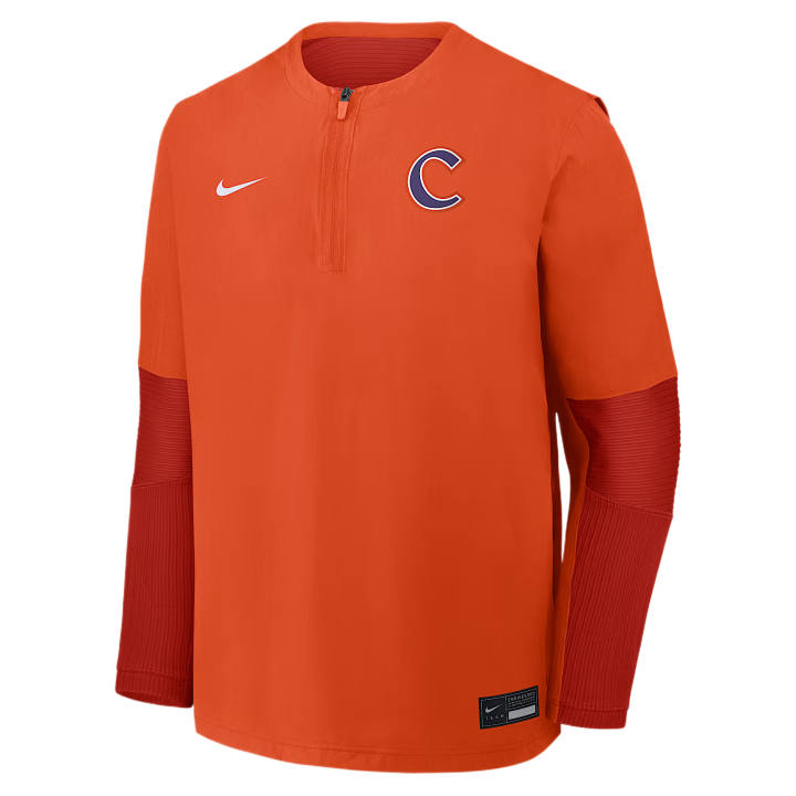 Nike Nike College Sweatshirts Men's University Orange Crew Neck Moderate