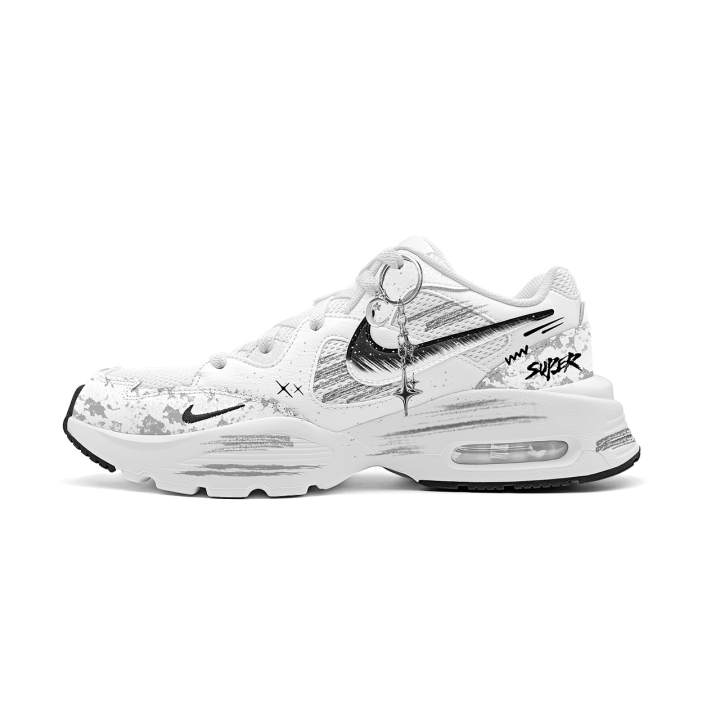 Nike Nike Air Max Fusion Running Shoes Unisex Low Top Black
