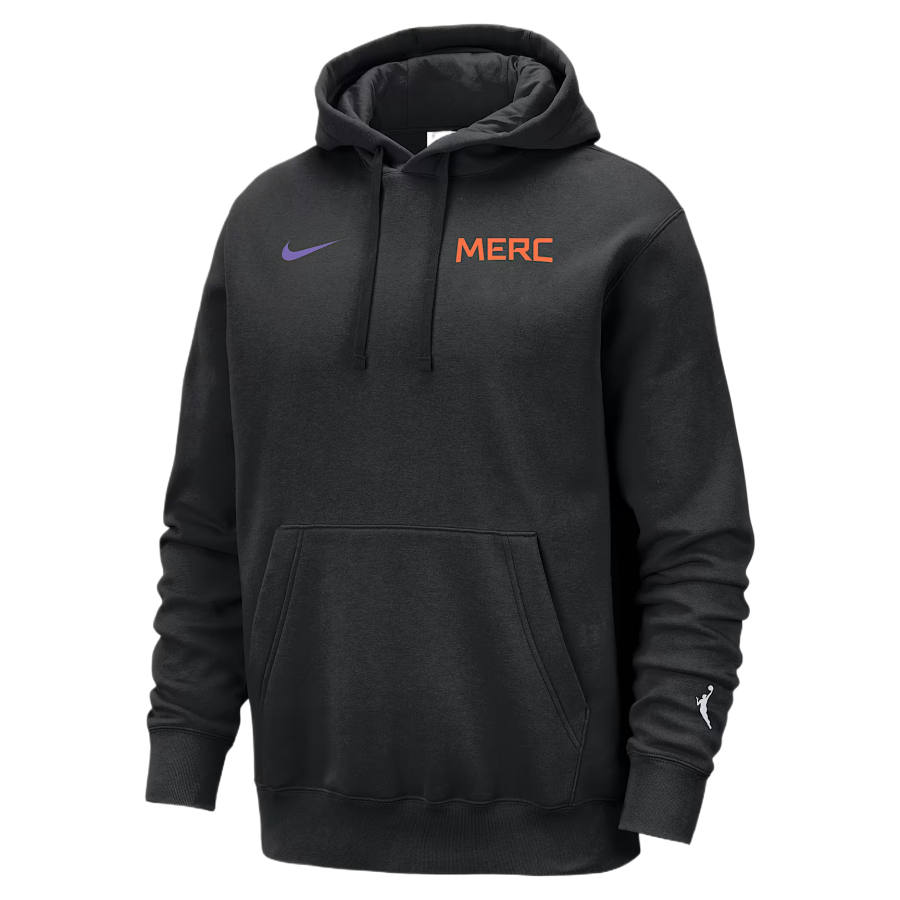 Nike Nike WNBA Sweatshirts Women's Black/White/Spiritual Purple/Spiritual Purple Hooded Non Detachable Moderate